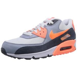 Nike Air Max 90 Essential Pure Platinum Orange Running Shoes Women’s 7.5
